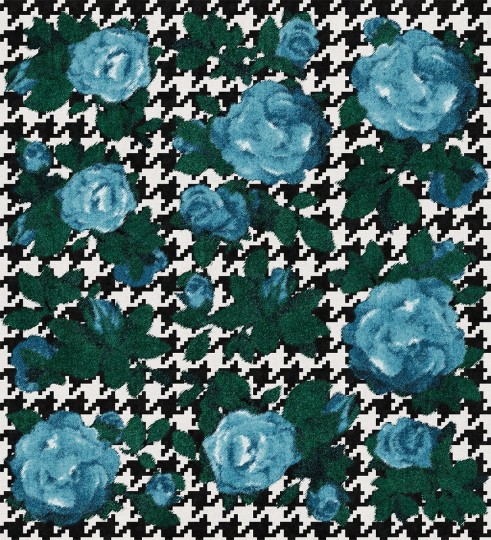 Mural London Art FABRIC ROSES 18513-02