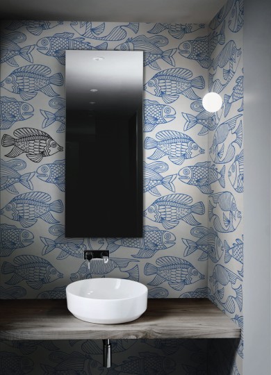 London Art 18515-01 Exclusive 18 Piscis - mural w ryby