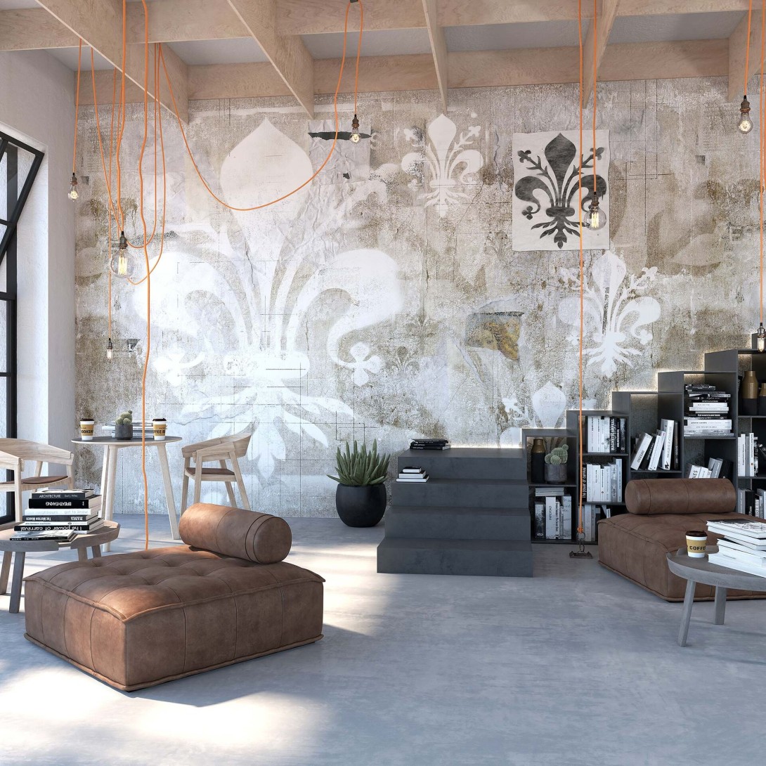 Mural Tecnografica Decoratives Giglio Fiorentino BRICK B