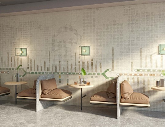 Mural Tecnografica Decoratives Milan Calling LINEN CLASSIC