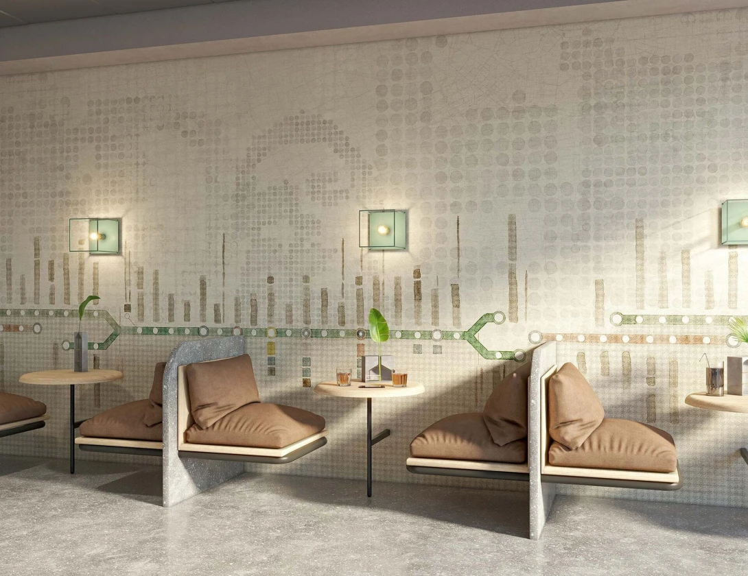 Mural Tecnografica Decoratives Milan Calling JUTA CLASSIC