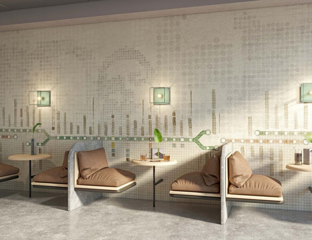 Mural Tecnografica Decoratives Milan Calling JUTA STONE WASHED