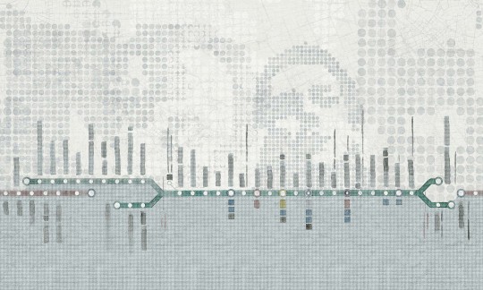 Mural Tecnografica Decoratives Milan Calling DENIM CLASSIC