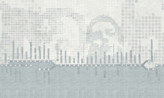 Mural Tecnografica Decoratives Milan Calling DENIM STONE WASHED