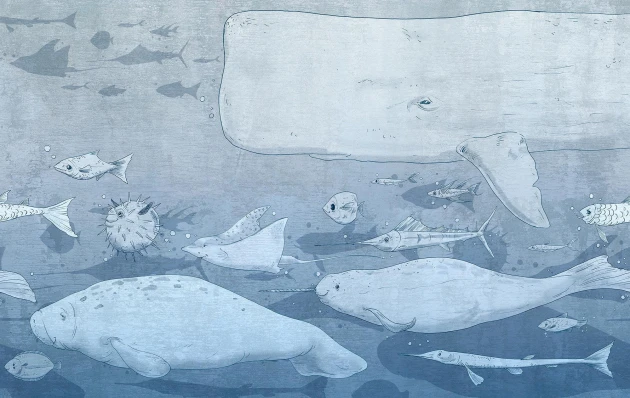 Mural Tecnografica Decoratives Jonah OCEAN