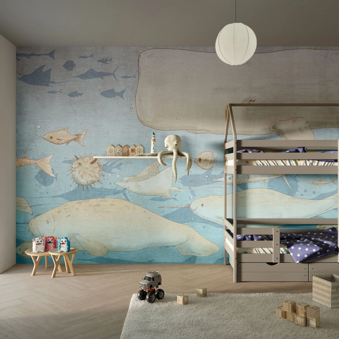 Mural Tecnografica Decoratives Jonah OCEAN