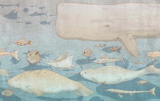 Mural Tecnografica Decoratives Jonah GOLDFISH
