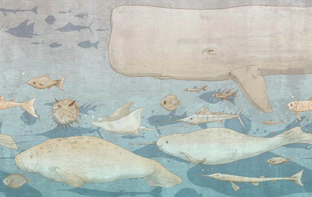 Mural Tecnografica Decoratives Jonah GOLDFISH