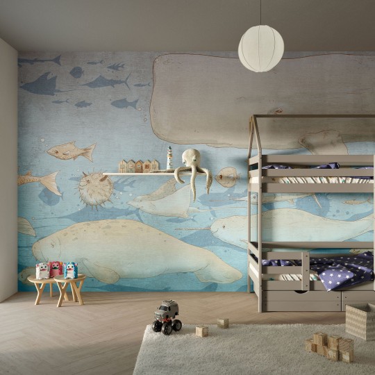 Mural Tecnografica Decoratives Jonah GOLDFISH