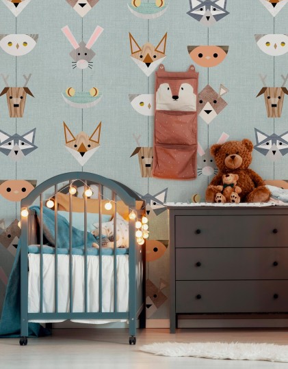 Mural Tecnografica Decoratives Totem GREY