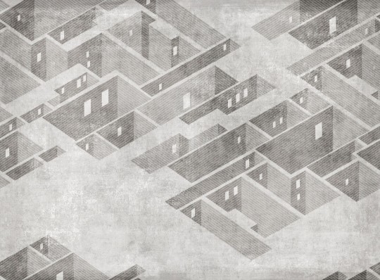 Mural Tecnografica Decoratives Metropolis GREY