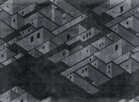 Mural Tecnografica Decoratives Metropolis COAL