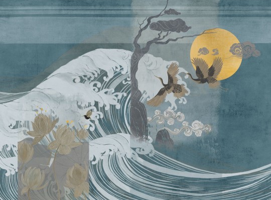 Mural Tecnografica Decoratives Nami GREEN