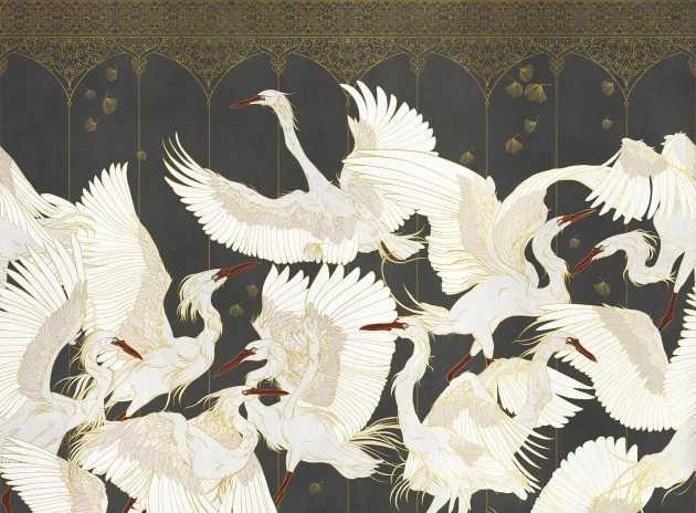 Mural Tecnografica Decoratives La Danse BLACK