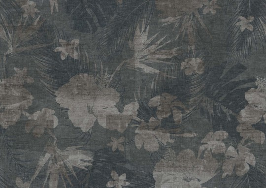 Mural Tecnografica Decoratives Den Flower BLUE