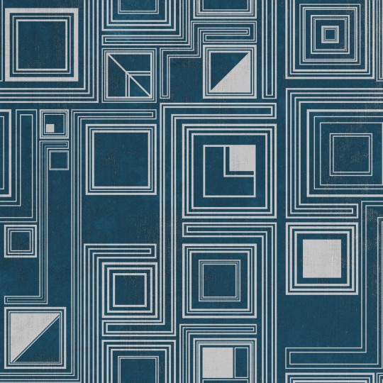 Mural Tecnografica Decoratives Labirinto NAVY