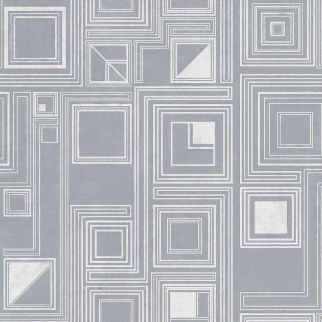 Mural Tecnografica Decoratives Labirinto GREY-BLUE