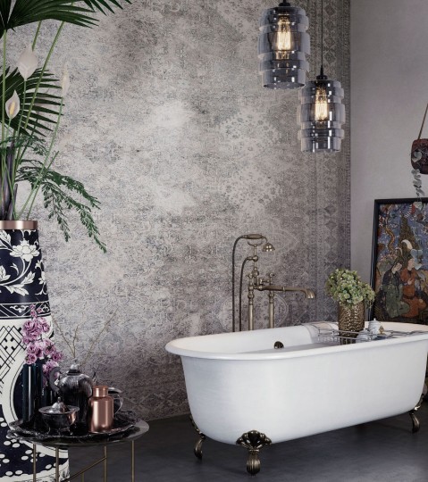 Mural Tecnografica Decoratives Scirna GREY-BLUE
