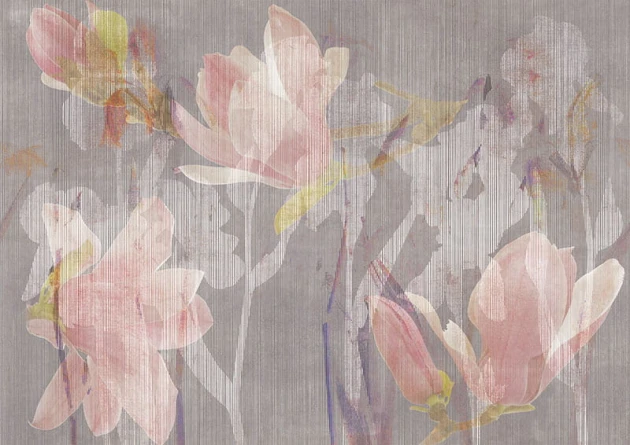Mural Tecnografica Decoratives Magnolia COLORED