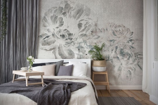 Mural Tecnografica Decoratives Plumier GREY