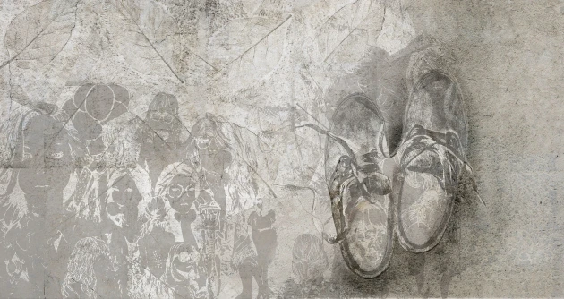 Mural Tecnografica Decoratives Don't be Shy WARM GREY