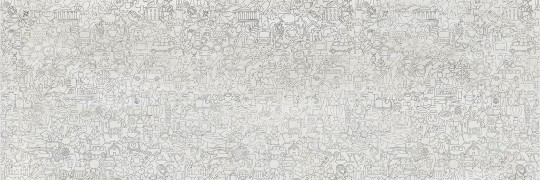 Mural Tecnografica Decoratives Art Ghirigori WHITE