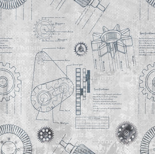 Mural Tecnografica Decoratives Amboise LIGHT GREY