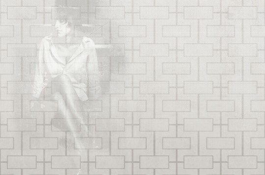 Mural Tecnografica Decoratives Art Vintage GREY