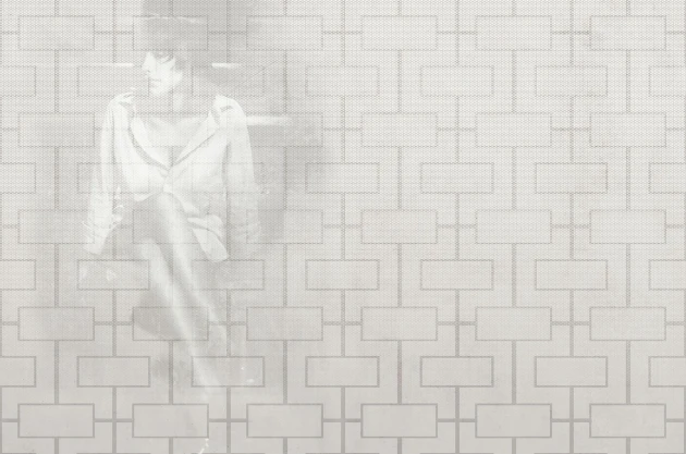 Mural Tecnografica Decoratives Art Vintage GREY