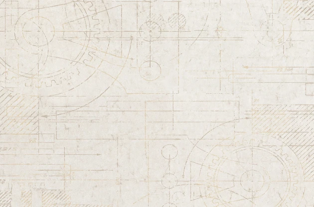 Mural Tecnografica Decoratives Meccano IVORY