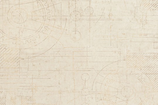 Mural Tecnografica Decoratives Meccano IVORY