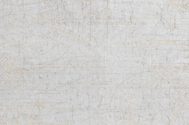 Mural Tecnografica Decoratives Meccano GREY