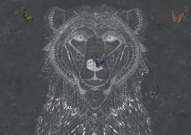 Mural Tecnografica Decoratives Ursidae DARK