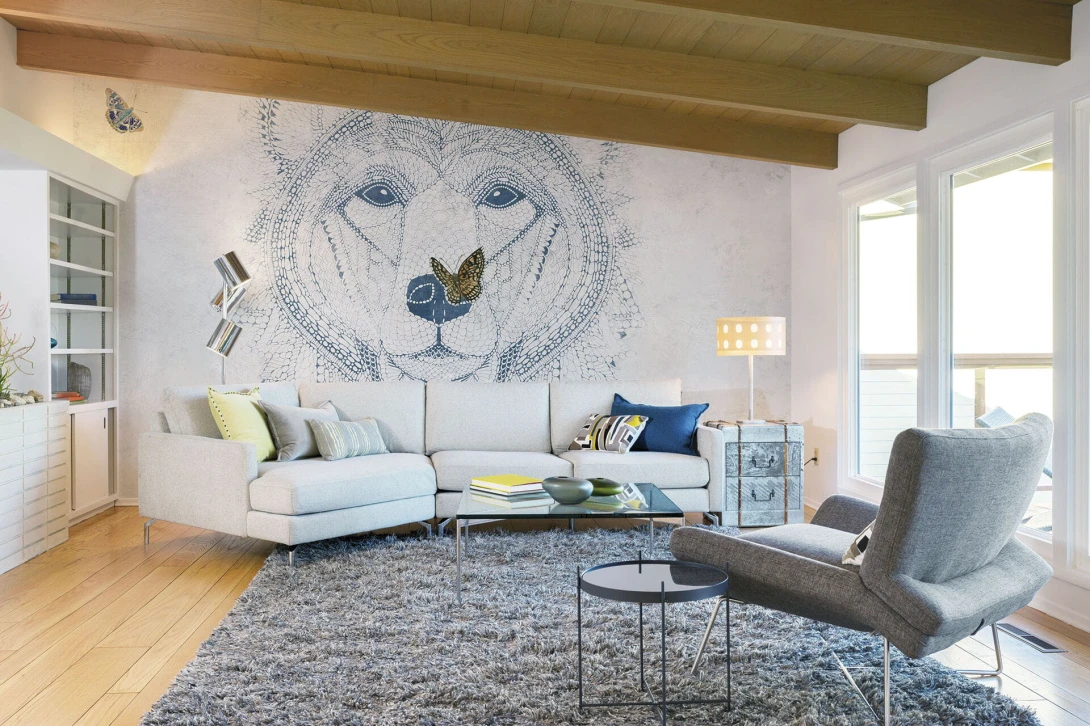 Mural Tecnografica Decoratives Ursidae DARK