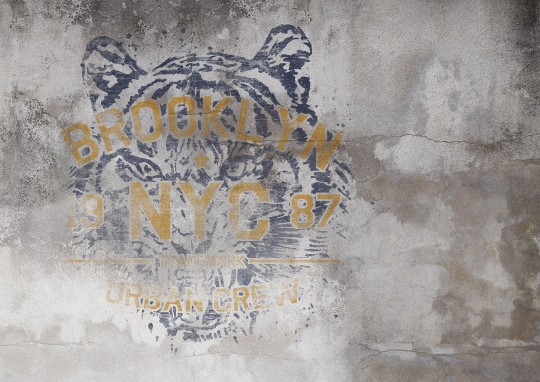Mural Tecnografica Decoratives Eye Of The Tiger GREY