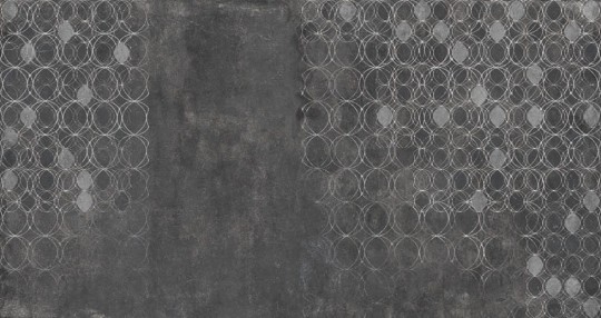 Mural Tecnografica Our Evergreens "O" ANTHRACITE