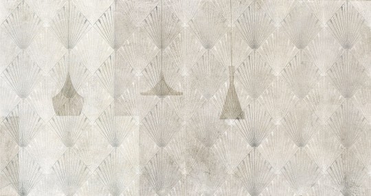 Mural Tecnografica Our Evergreens Rays IVORY