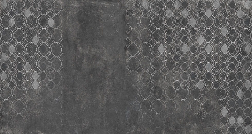 Mural Tecnografica Our Evergreens "O" ANTHRACITE