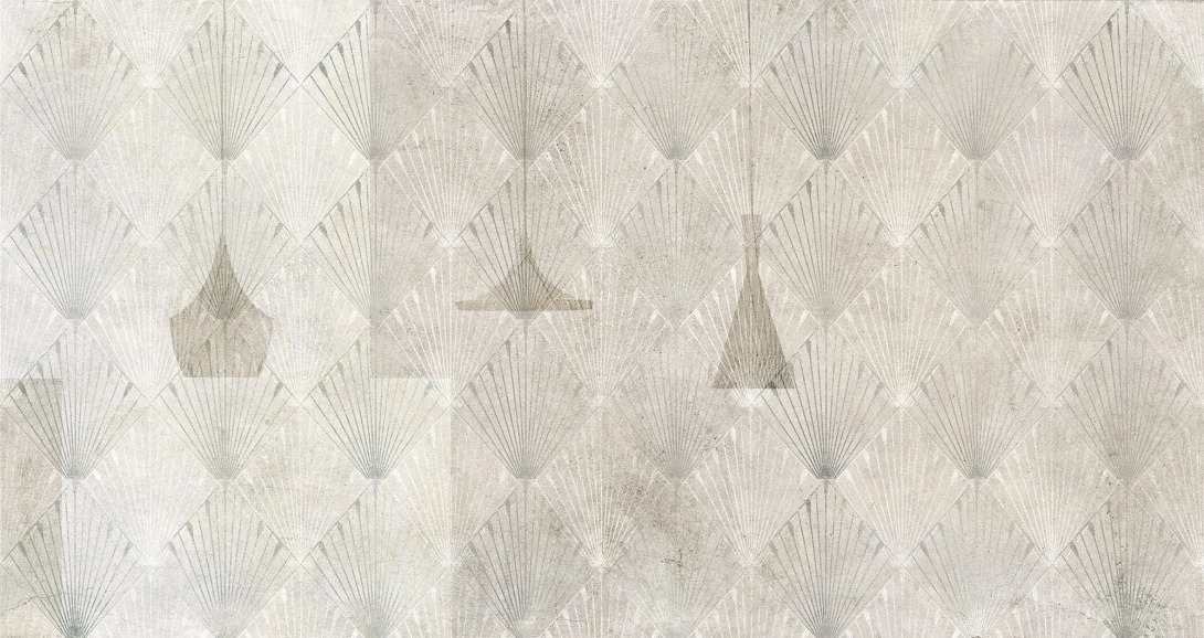 Mural Tecnografica Our Evergreens Rays IVORY