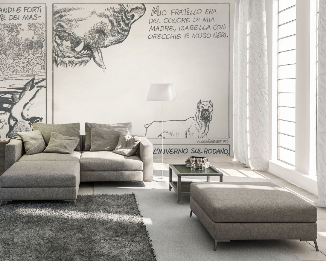 Mural Tecnografica Andrea Pazienza Astarte Fratelli