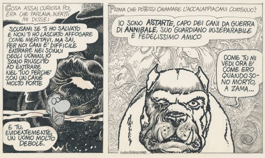 Mural Tecnografica Andrea Pazienza Io Sono Astarte BLACK AND WHITE