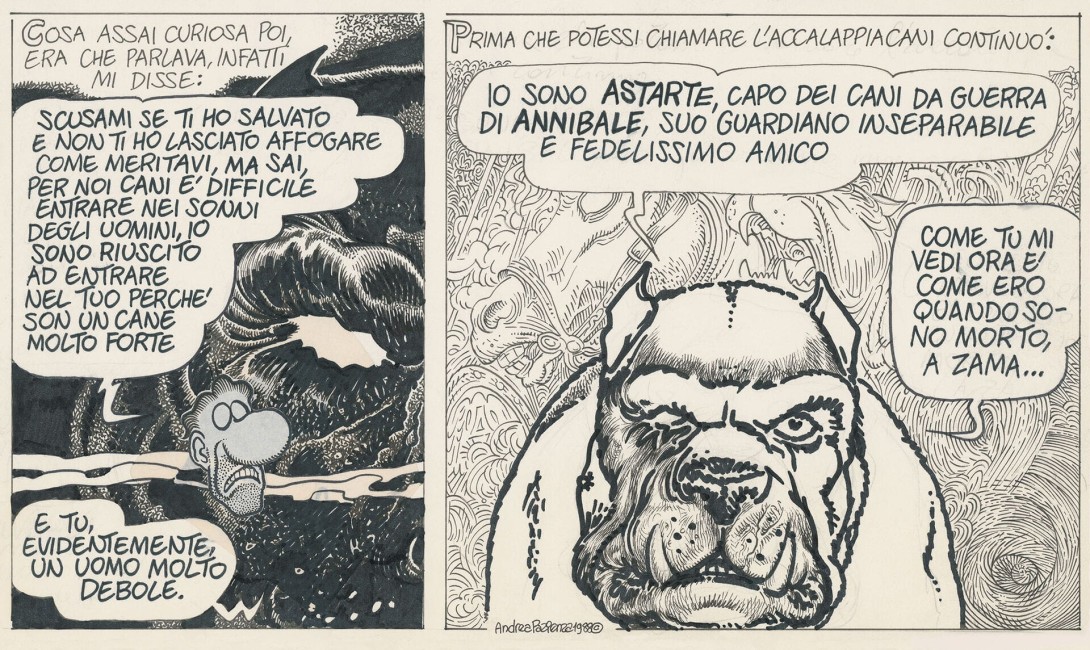 Mural Tecnografica Andrea Pazienza Io Sono Astarte SENZA PAROLE
