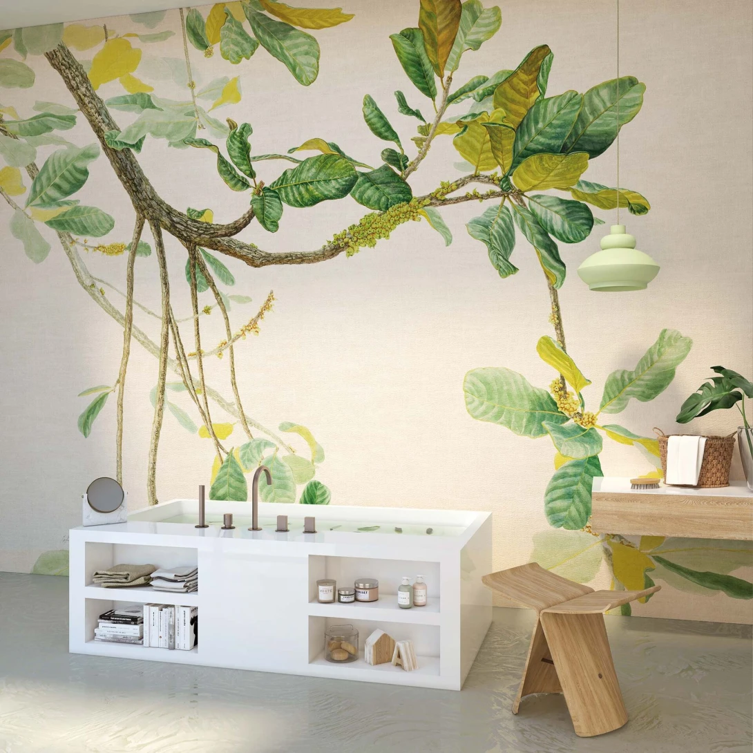 Mural Tecnografica Art Margherita Leoni Cerrado WHITE