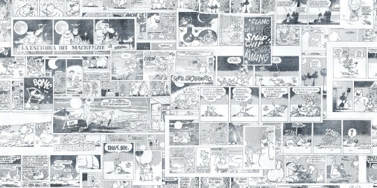 Mural Tecnografica Art Lupo Alberto McKenzie strips RODOVETRO