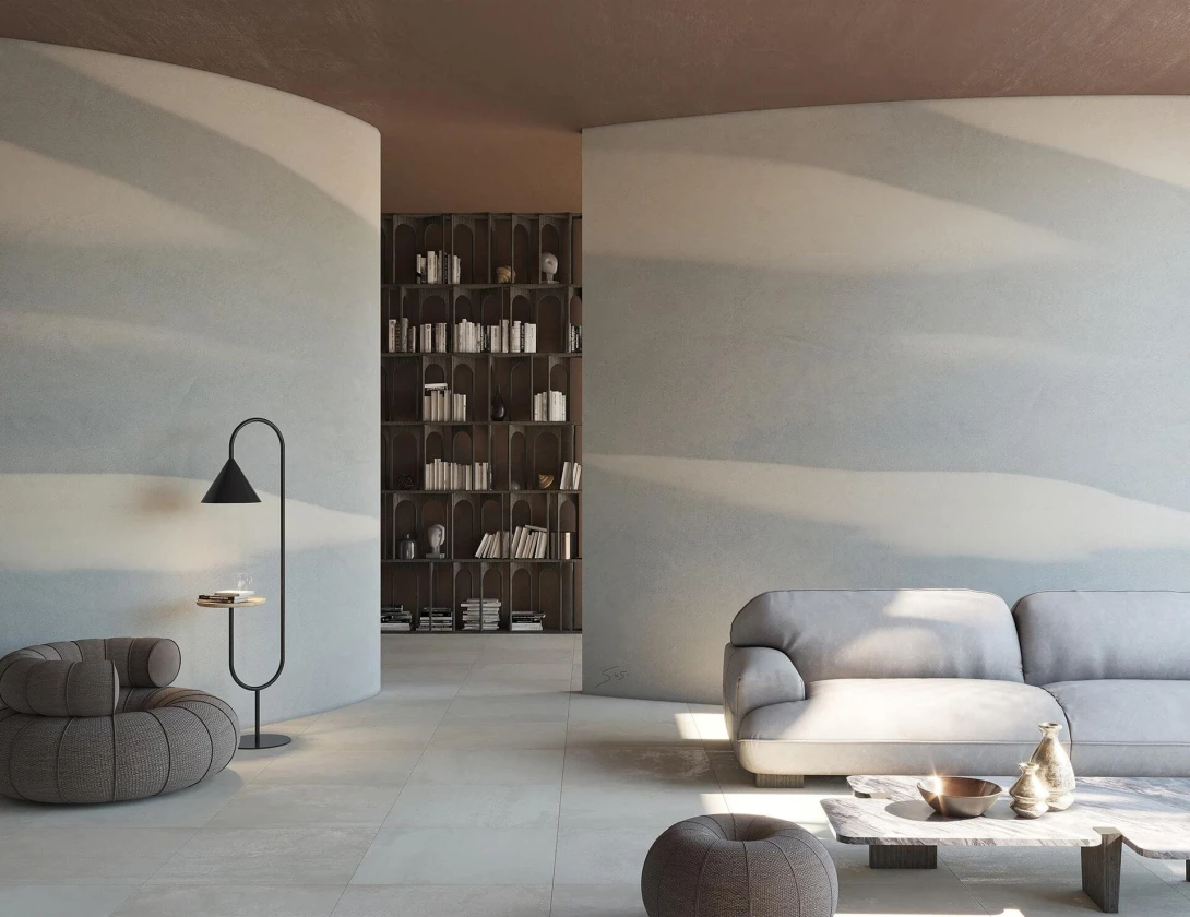 Mural Tecnografica Art Danilo Susi Cirrus GREY IVORY