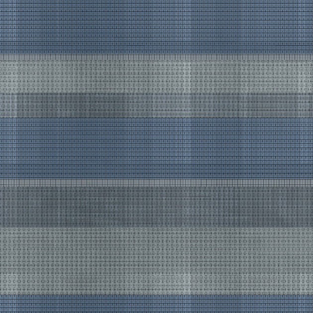 Mural Tecnografica Art Massimo Iosa Ghini Digital Tapestry BLUE