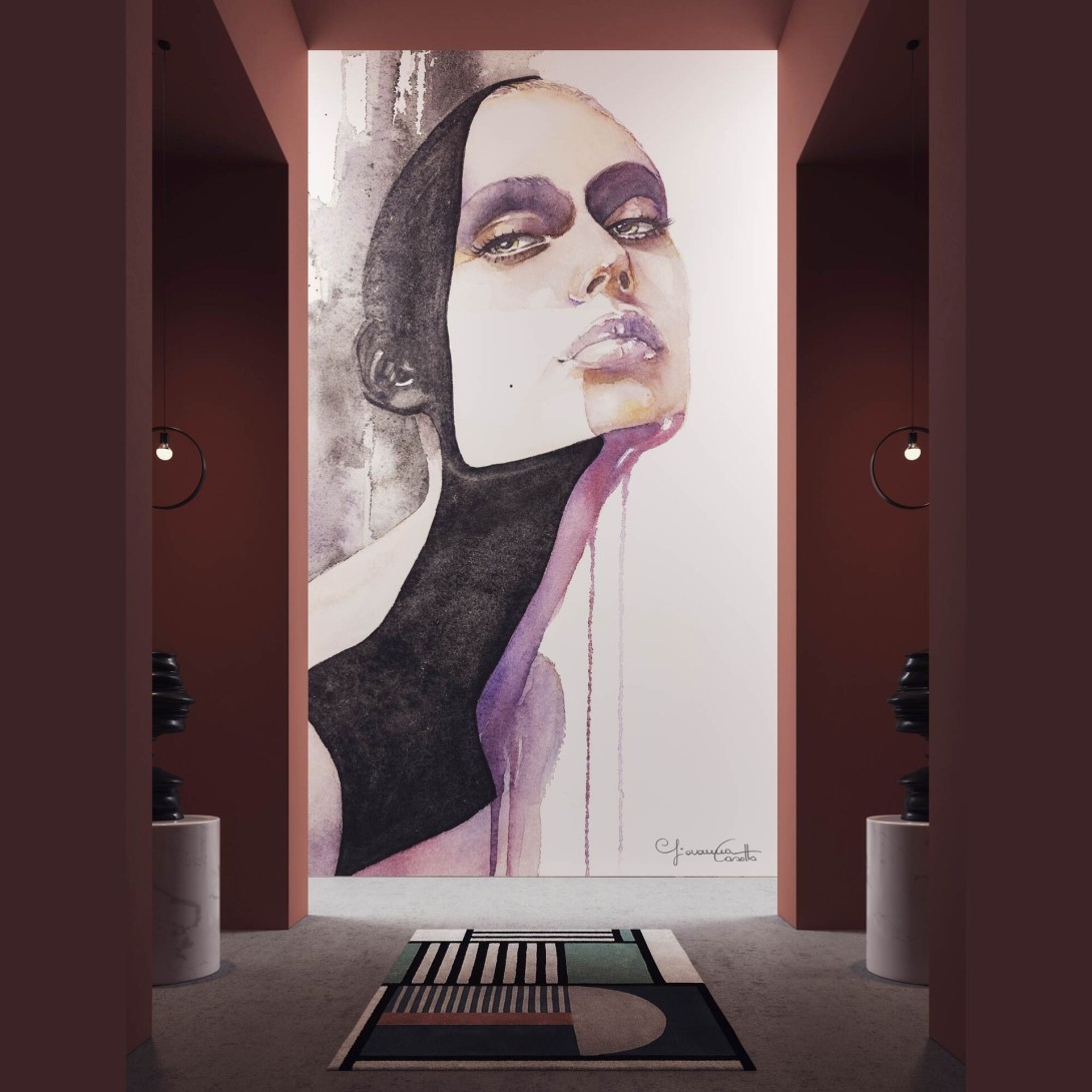 Mural Tecnografica Art Giovanna Casotto Elenoire CONCRETE