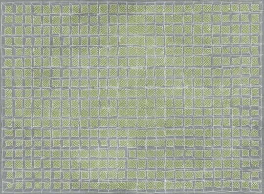 Mural Tecnografica Art Antonio Albertini Scomparto GREEN