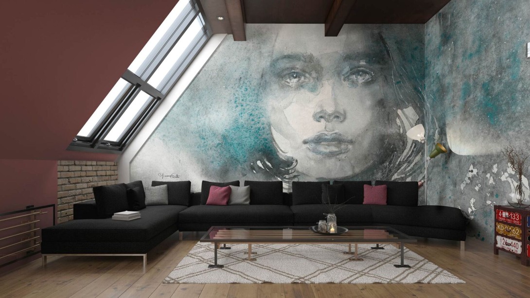 Mural Tecnografica Art Giovanna Casotto Esmeralda