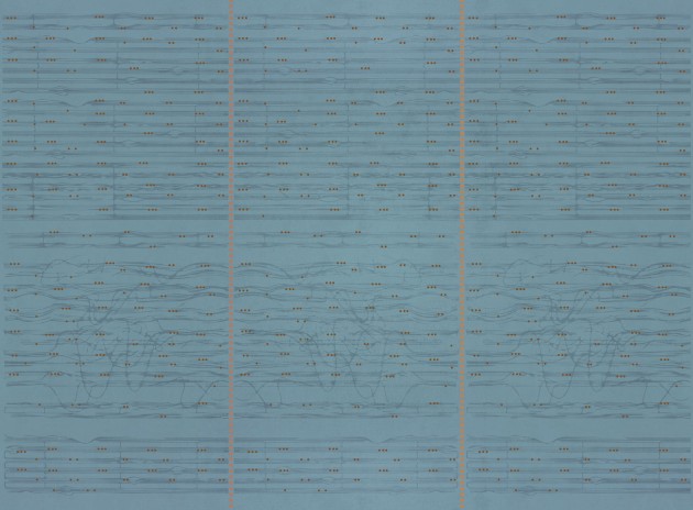 Mural Tecnografica Art Up Studio Uni SUGAR BLUE